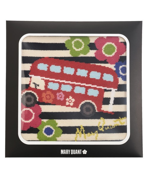 ロンドンバスシェニール ミニタオル（タオル）｜MARY QUANT（マリー