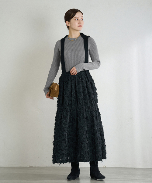 セール】EXメリノリブ クルーネックプルオーバー（ニット/セーター