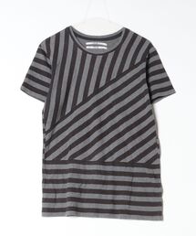 ROBERT GELLER（ロバートゲラー）の「ボーダー柄半袖Tシャツ（Tシャツ/カットソー）」