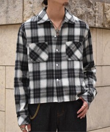 Noen | オンブレチェックシャツ(シャツ/ブラウス)
