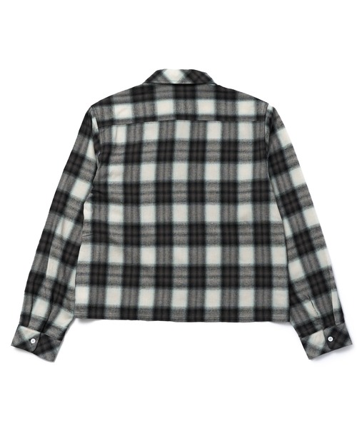 Noen（ノエン）の「オンブレチェックシャツ（シャツ/ブラウス・メンズ・レッド/ブラウン/ブラック/ブルー・MEDIUM/X-LARGE/LARGE）」の21枚目の写真