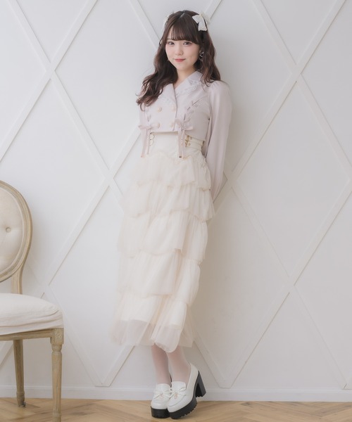 ROJITA（ロジータ）の「テーラードドッキングワンピース（ワンピース・レディース・その他/ブラック/ベージュ・FREE）」の15枚目の写真