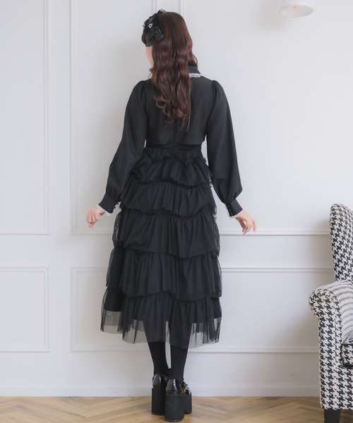 ROJITA（ロジータ）の「テーラードドッキングワンピース（ワンピース・レディース・その他/ブラック/ベージュ・FREE）」の12枚目の写真