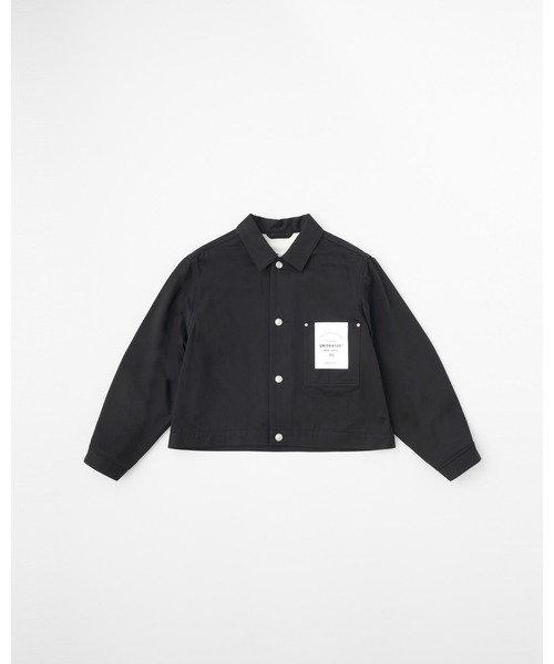Traditional Weatherwear（トラディショナルウェザーウェア）の「WORK JACKET 201（ブルゾン・レディース・ブラック/ネイビー・34/32）」の2枚目の写真