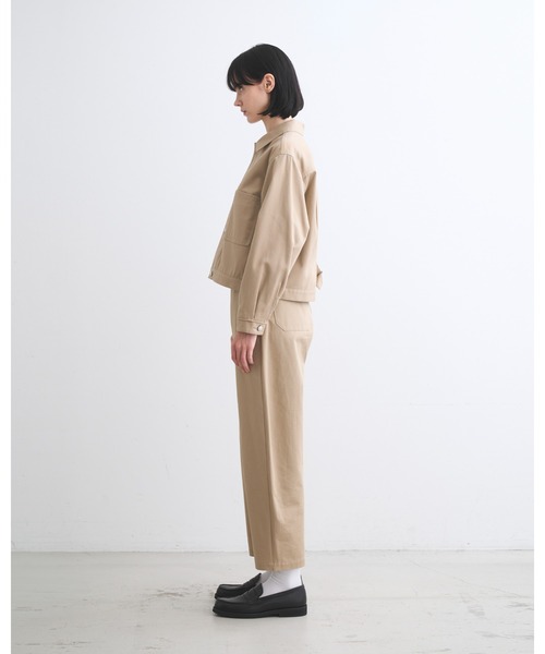 Traditional Weatherwear（トラディショナルウェザーウェア）の「WORK JACKET 201（ブルゾン・レディース・ブラック/ネイビー・34/32）」の7枚目の写真