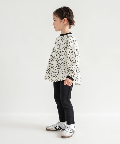 DRC branshes(ディーアールシーブランシェス)の「【WEB限定/DRC】総柄長袖Tシャツ(Tシャツ/カットソー・キッズ・オリーブ/オフホワイト/ピンク/ブラウン/ブルーグレー/ブラック・100/120/110/140/150/130)」の11枚目の写真