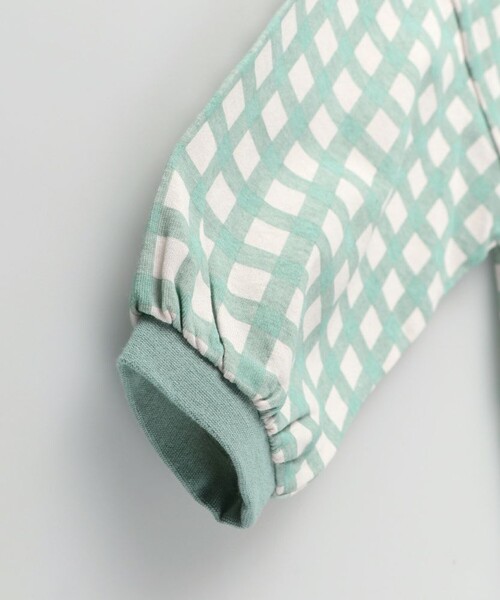 DRC branshes(ディーアールシーブランシェス)の「【WEB限定/DRC】総柄長袖Tシャツ(Tシャツ/カットソー・キッズ・オリーブ/オフホワイト/ピンク/ブラウン/ブルーグレー/ブラック・100/120/110/140/150/130)」の8枚目の写真