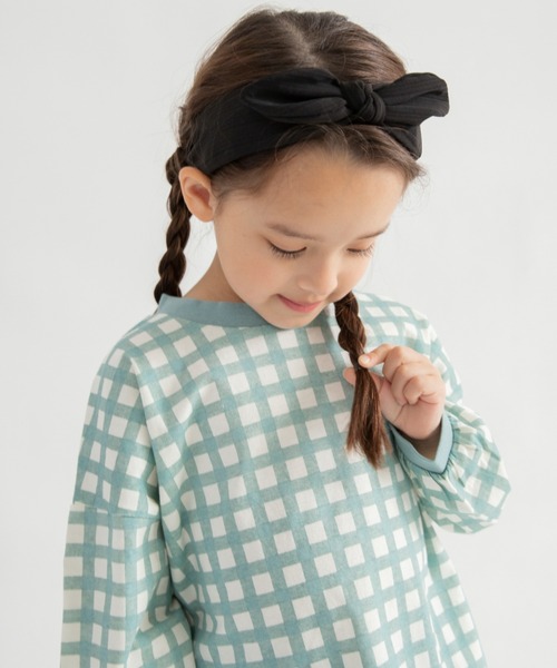 DRC branshes(ディーアールシーブランシェス)の「【WEB限定/DRC】総柄長袖Tシャツ(Tシャツ/カットソー・キッズ・オリーブ/オフホワイト/ピンク/ブラウン/ブルーグレー/ブラック・100/120/110/140/150/130)」の13枚目の写真