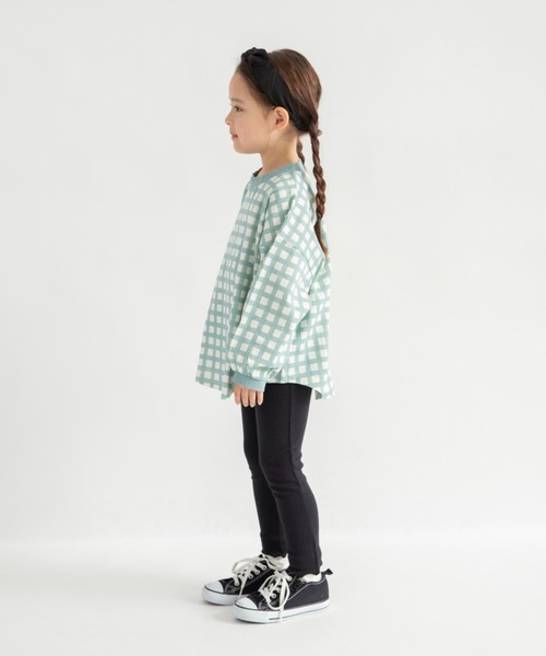 DRC branshes(ディーアールシーブランシェス)の「【WEB限定/DRC】総柄長袖Tシャツ(Tシャツ/カットソー・キッズ・オリーブ/オフホワイト/ピンク/ブラウン/ブルーグレー/ブラック・100/120/110/140/150/130)」の16枚目の写真