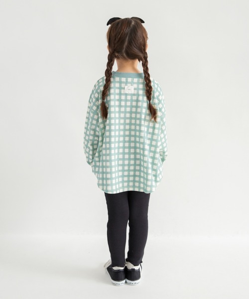 DRC branshes(ディーアールシーブランシェス)の「【WEB限定/DRC】総柄長袖Tシャツ(Tシャツ/カットソー・キッズ・オリーブ/オフホワイト/ピンク/ブラウン/ブルーグレー/ブラック・100/120/110/140/150/130)」の17枚目の写真