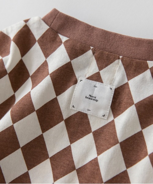 DRC branshes(ディーアールシーブランシェス)の「【WEB限定/DRC】総柄長袖Tシャツ(Tシャツ/カットソー・キッズ・オリーブ/オフホワイト/ピンク/ブラウン/ブルーグレー/ブラック・100/120/110/140/150/130)」の18枚目の写真