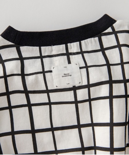 DRC branshes(ディーアールシーブランシェス)の「【WEB限定/DRC】総柄長袖Tシャツ(Tシャツ/カットソー・キッズ・オリーブ/オフホワイト/ピンク/ブラウン/ブルーグレー/ブラック・100/120/110/140/150/130)」の20枚目の写真