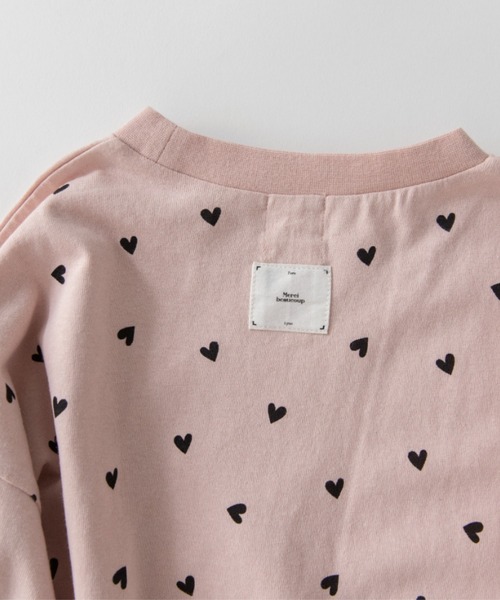 DRC branshes(ディーアールシーブランシェス)の「【WEB限定/DRC】総柄長袖Tシャツ(Tシャツ/カットソー・キッズ・オリーブ/オフホワイト/ピンク/ブラウン/ブルーグレー/ブラック・100/120/110/140/150/130)」の21枚目の写真