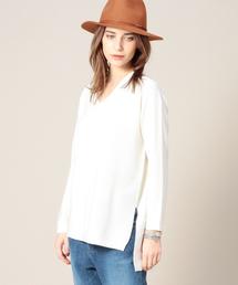 BEAUTY&YOUTH UNITED ARROWS | BY TORRAZZO DONNA リブVネックニット(ニット/セーター)