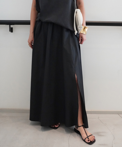 Deuxieme Classe(ドゥーズィエムクラス)の「追加 pleasantly スカート(スカート・レディース・ブラック・36)」の1枚目の写真