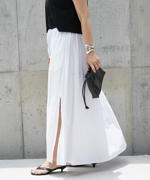 Deuxieme Classe(ドゥーズィエムクラス)の「追加 pleasantly スカート(スカート・レディース・ブラック・36)」の2枚目の写真