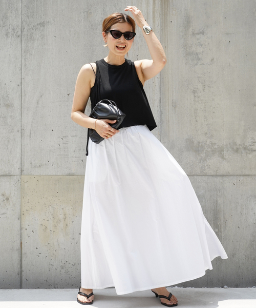 Deuxieme Classe(ドゥーズィエムクラス)の「追加 pleasantly スカート(スカート・レディース・ブラック・36)」の4枚目の写真