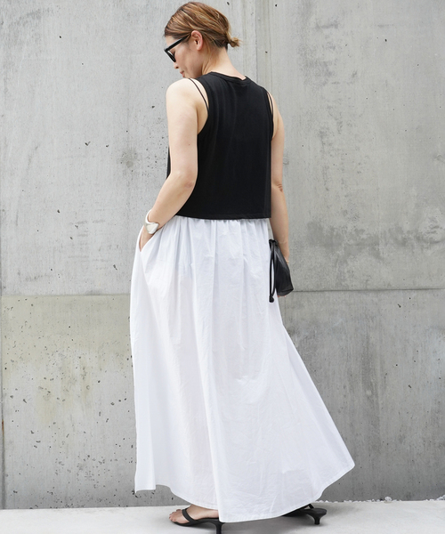 Deuxieme Classe(ドゥーズィエムクラス)の「追加 pleasantly スカート(スカート・レディース・ブラック・36)」の6枚目の写真