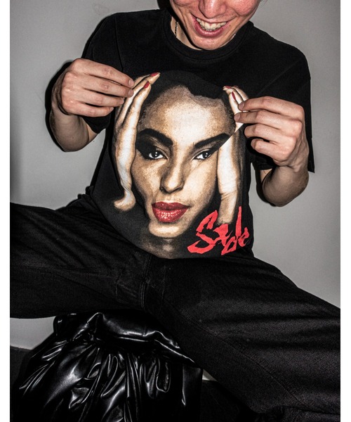 THRIFTY LOOK(スリフティールック)の「THRIFTY LOOK スリフティルック / THRIFTY"SADE"TEE(Tシャツ/カットソー・メンズ・ブラック/ブラック系1・MEDIUM/LARGE/X-LARGE)」の12枚目の写真