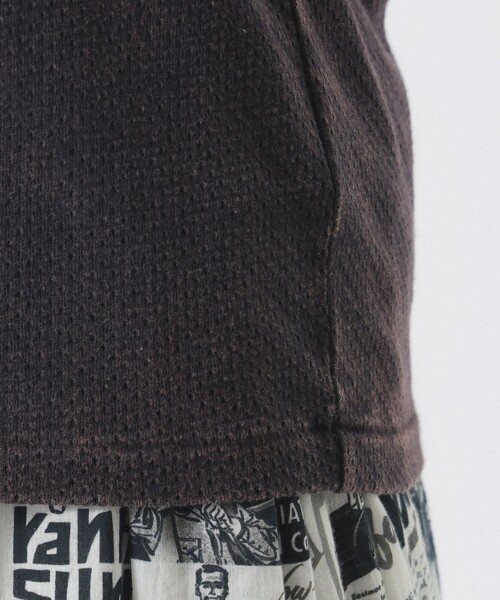 Healthknit(ヘルスニット)の「【8/6再値下げ】【別注】Healthknit / メッシュ ノースリーブ(Tシャツ/カットソー・レディース・ネイビー/オレンジ/ブラック・ONE SIZE)」の5枚目の写真
