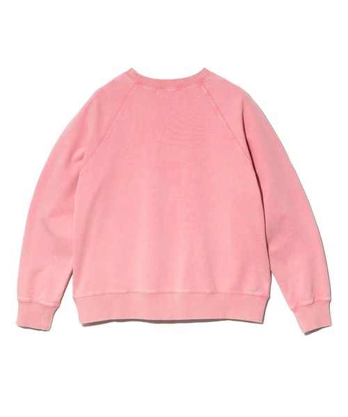 CUBE SUGAR(キューブシュガー)の「CUBE SUGAR/キューブシュガー 裏毛パウダー加工 ラグランPO(スウェット・レディース・ピンク/イエロー・FREE)」の10枚目の写真