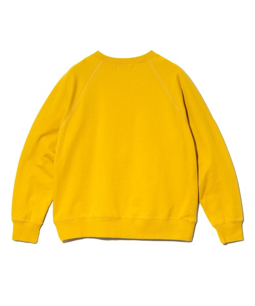 CUBE SUGAR(キューブシュガー)の「CUBE SUGAR/キューブシュガー 裏毛パウダー加工 ラグランPO(スウェット・レディース・ピンク/イエロー・FREE)」の12枚目の写真