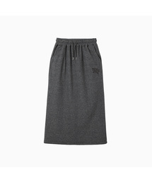 MENASOO（ミナス）の「Terry Fleece Long Skirt_Charcoal（スカート）」
