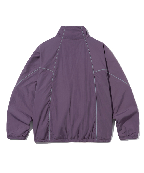 BROWNBREATH（ブラウンブレス）の「TAG NYLON TRACK JACKET - PURPLE（ナイロンジャケット・レディース・その他・S/M/L/XL）」の2枚目の写真