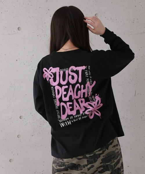 repipi armario（レピピ アルマリオ）の「【10デザイン】最強きゃわTee【WEB限定デザインあり】（Tシャツ/カットソー・キッズ・ピンク/ブラック系その他/ホワイト系その他/グレー系その他/スミクロ/ホワイト系その他2/ホワイト系その他3/ブラック系その他2/グレー系その他2/オフホワイト・SMALL/MEDIUM/LARGE）」の7枚目の写真