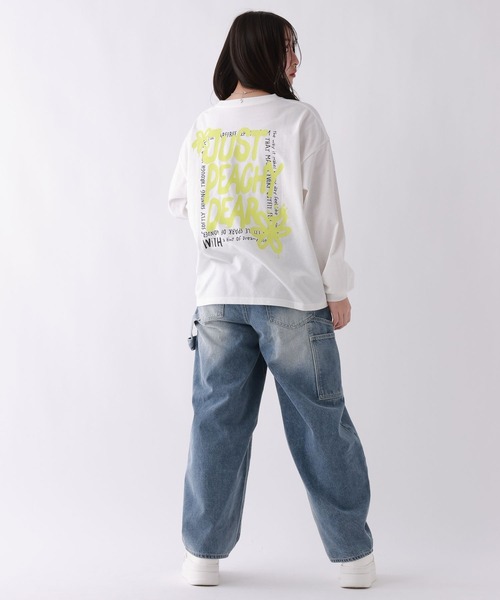 repipi armario（レピピ アルマリオ）の「【10デザイン】最強きゃわTee【WEB限定デザインあり】（Tシャツ/カットソー・キッズ・ピンク/ブラック系その他/ホワイト系その他/グレー系その他/スミクロ/ホワイト系その他2/ホワイト系その他3/ブラック系その他2/グレー系その他2/オフホワイト・SMALL/MEDIUM/LARGE）」の21枚目の写真