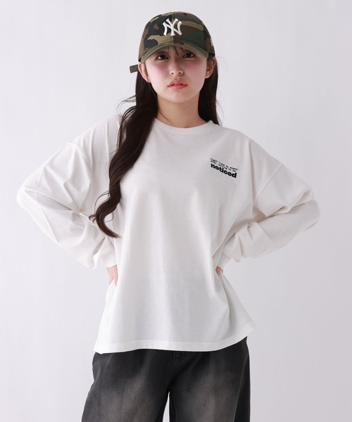 repipi armario（レピピ アルマリオ）の「【10デザイン】最強きゃわTee【WEB限定デザインあり】（Tシャツ/カットソー・キッズ・ピンク/ブラック系その他/ホワイト系その他/グレー系その他/スミクロ/ホワイト系その他2/ホワイト系その他3/ブラック系その他2/グレー系その他2/オフホワイト・SMALL/MEDIUM/LARGE）」の13枚目の写真