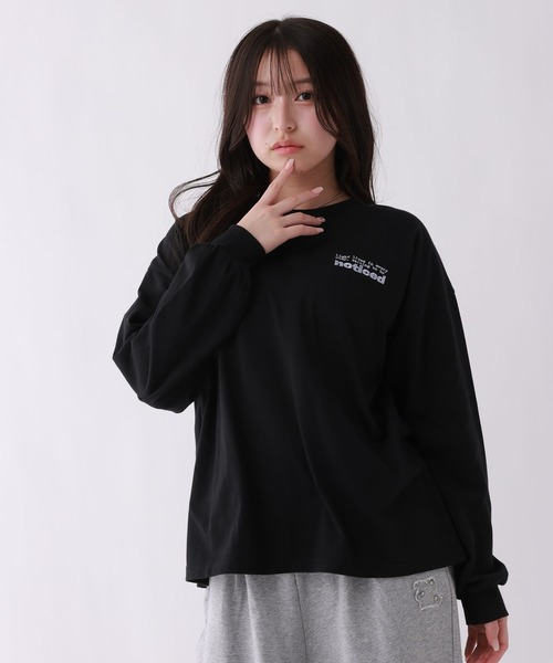 repipi armario（レピピ アルマリオ）の「【10デザイン】最強きゃわTee【WEB限定デザインあり】（Tシャツ/カットソー・キッズ・ピンク/ブラック系その他/ホワイト系その他/グレー系その他/スミクロ/ホワイト系その他2/ホワイト系その他3/ブラック系その他2/グレー系その他2/オフホワイト・SMALL/MEDIUM/LARGE）」の16枚目の写真