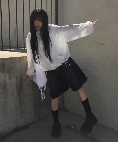 ViViDAY(ビビデー)の「ドット柄ライトブルゾン(ブルゾン・レディース・ホワイト・M)」の13枚目の写真