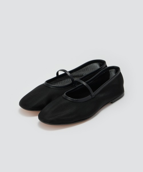 DOLIA メッシュ バレエシューズ 1.0cm BLACK（バレエシューズ