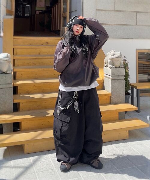 LMCの「OVAL GLOBE LIGHT WEIGHT JACKET charcoal(ナイロンジャケット・レディース・その他・S/M/L)」の22枚目の写真