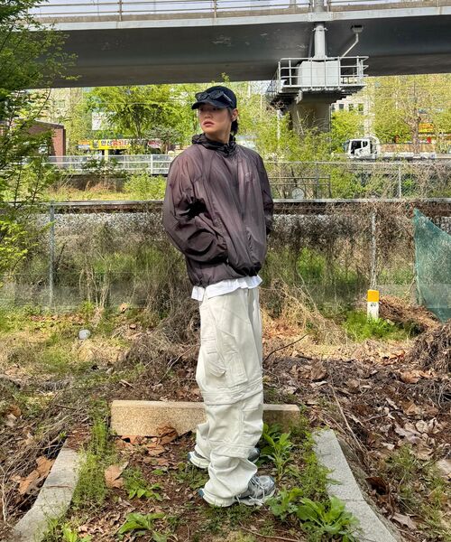LMCの「OVAL GLOBE LIGHT WEIGHT JACKET charcoal(ナイロンジャケット・レディース・その他・S/M/L)」の16枚目の写真