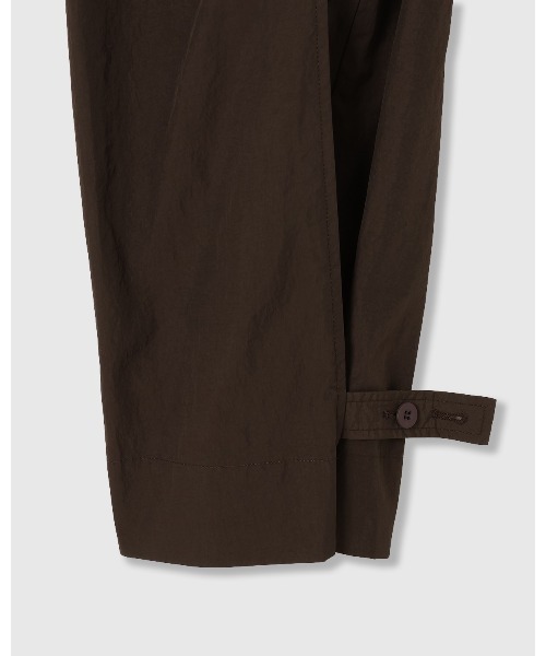 THINGS THAT MATTER(シングス ザット マター)の「WORK TAFFETA PANTS / ワーク タフタ パンツ(その他パンツ・レディース・ブラウン/ホワイト/ブラック・FREE)」の13枚目の写真