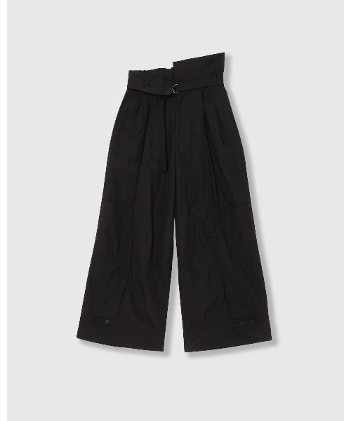 THINGS THAT MATTER(シングス ザット マター)の「WORK TAFFETA PANTS / ワーク タフタ パンツ(その他パンツ・レディース・ブラウン/ホワイト/ブラック・FREE)」の15枚目の写真