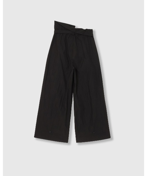 THINGS THAT MATTER(シングス ザット マター)の「WORK TAFFETA PANTS / ワーク タフタ パンツ(その他パンツ・レディース・ブラウン/ホワイト/ブラック・FREE)」の18枚目の写真