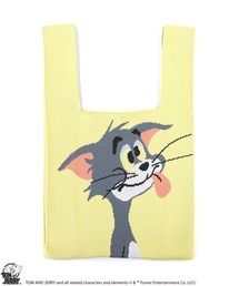 Tom&Jerry | 【公式】TOM and JERRY チアフルニットマルシェバッグ(ハンドバッグ)