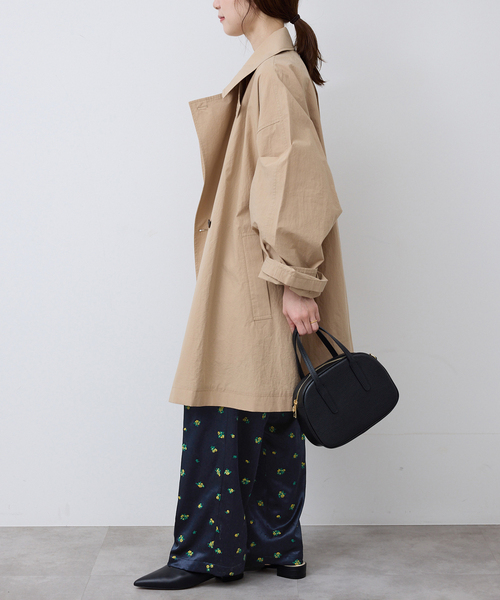 SLOBE IENA（スローブイエナ）の「flower刺繍サテンイージーパンツ（その他パンツ・レディース・ネイビー/イエロー・FREE）」の11枚目の写真