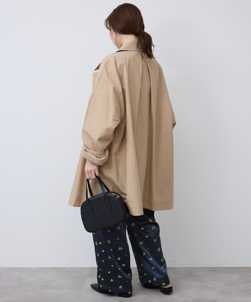 SLOBE IENA（スローブイエナ）の「flower刺繍サテンイージーパンツ（その他パンツ・レディース・ネイビー/イエロー・FREE）」の12枚目の写真