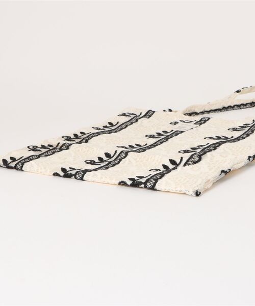 VIBGYOR(ヴィブジョー)の「Liaa/レース 刺繍 トートバッグ A18749(トートバッグ・レディース・その他3/その他2/その他1・FREE)」の9枚目の写真