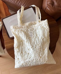 Liaa/レース 刺繍 トートバッグ A18749