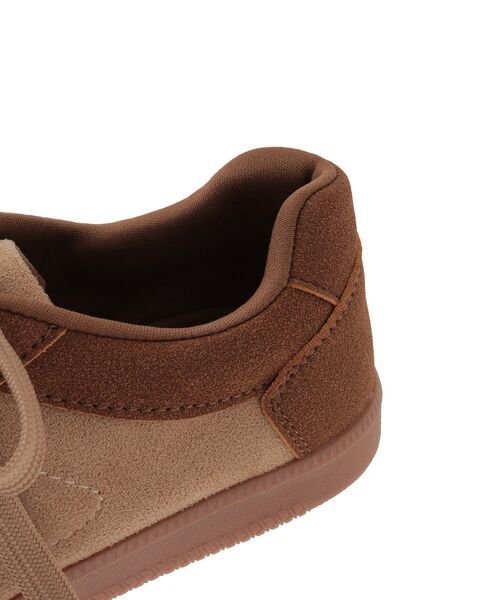 Green　Parks（グリーンパークス）の「ソフトコンビスニーカー（スニーカー・レディース・ライトグレー/ベージュ・L/M/S）」の13枚目の写真