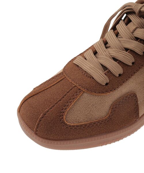 Green　Parks（グリーンパークス）の「ソフトコンビスニーカー（スニーカー・レディース・ライトグレー/ベージュ・L/M/S）」の15枚目の写真