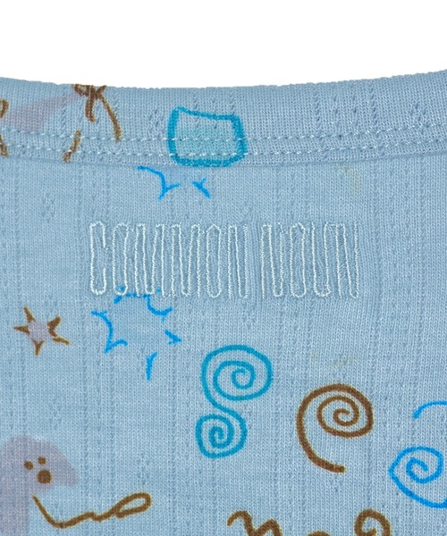 Common Noun(コモン ナウン)の「“SEA” Aimi Odawara 針抜き半袖トップス(Tシャツ/カットソー・レディース・サックスブルー/イエロー・M)」の9枚目の写真