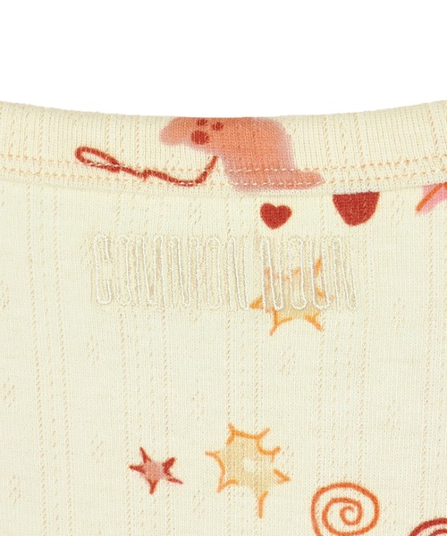 Common Noun(コモン ナウン)の「“SEA” Aimi Odawara 針抜き半袖トップス(Tシャツ/カットソー・レディース・サックスブルー/イエロー・M)」の8枚目の写真