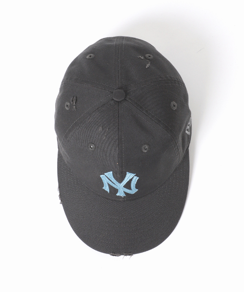 NEW ERA（ニューエラ）の「NEW ERA / ニューエラ 別注 9THIRTY(TM) ハードウォッシュ Yankees（キャップ・メンズ・チャコールグレー/アイボリー・FREE）」の12枚目の写真