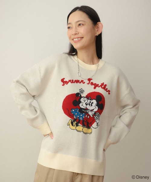 マークアンドロナ ディズニー 白雪姫 ニット セーター Disney 38 M マークアンドロナ ディズニー 白雪姫 ニット セーター Disney 38 M